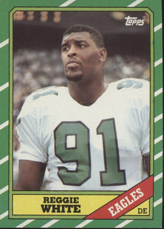 Reggie White 1986 Topps RC #275 Philadelphia Eagles #2 - Collector Store LLC