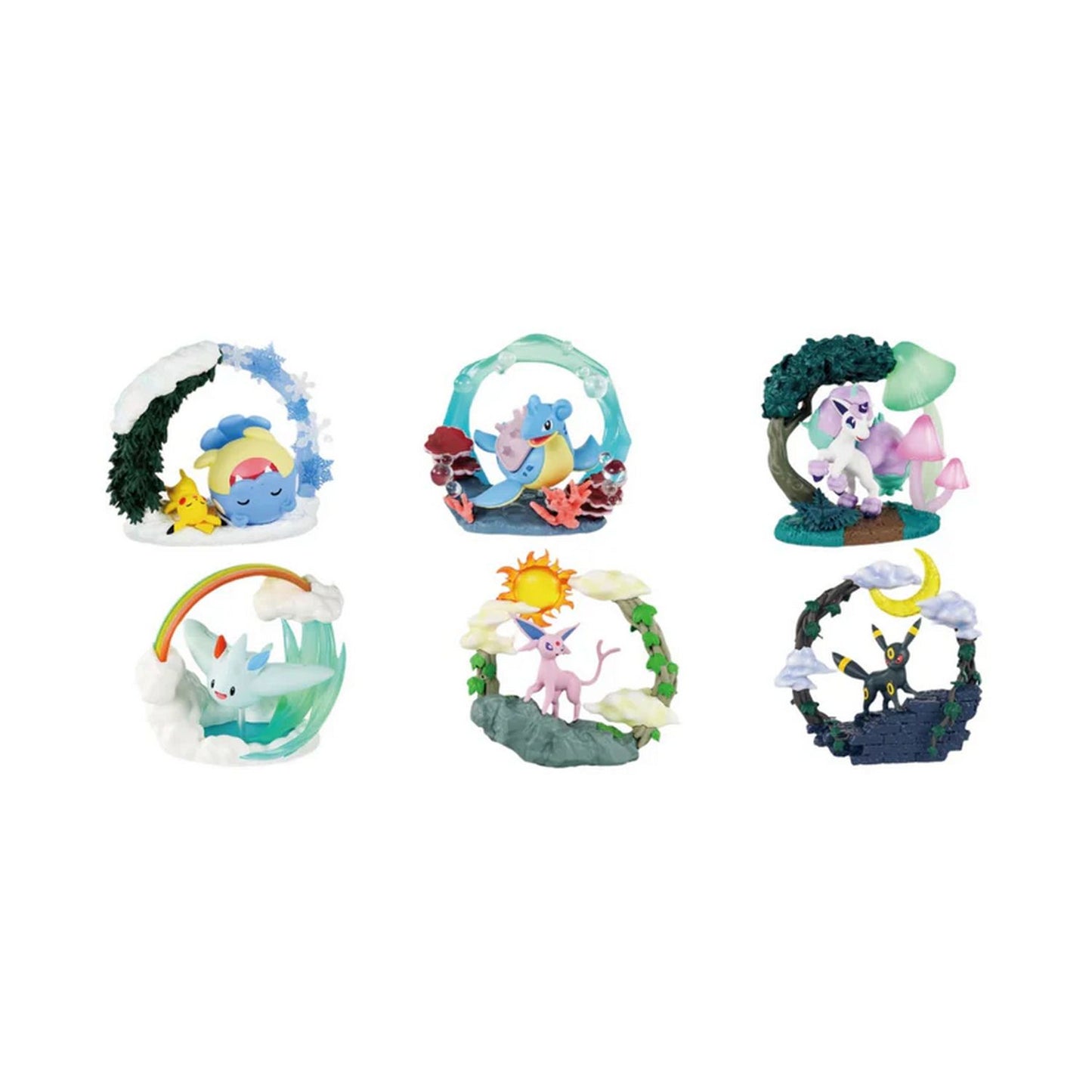 Re-Ment Pokemon Circular Diorama Collection Blind Box