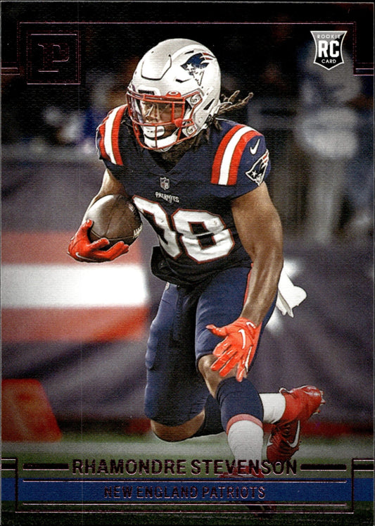 Rhamondre Stevenson 2021 Panini Chronicles Panini Pink RC #PA - 18 - Collector Store LLC