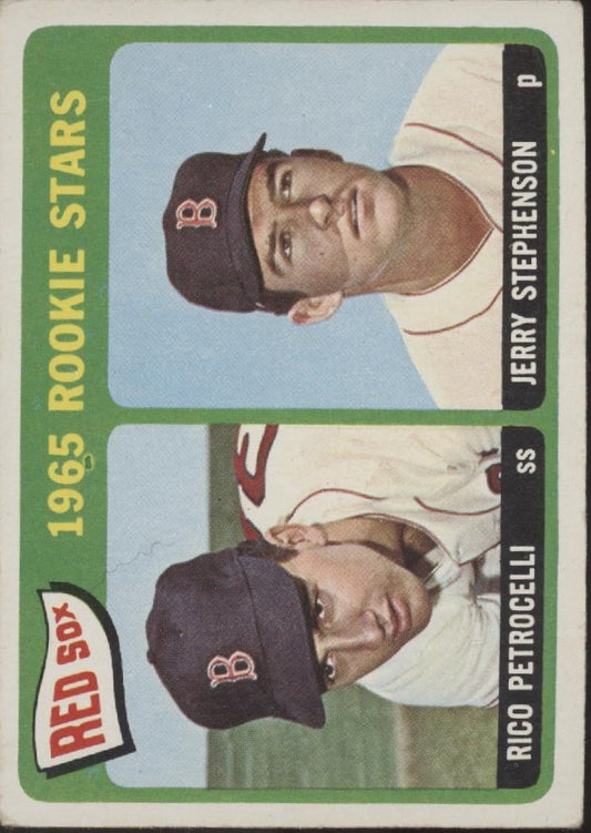 Rico Petrocelli / Jerry Stephenson 1965 Topps Rookie Stars RC #74 VG - EX - Collector Store LLC