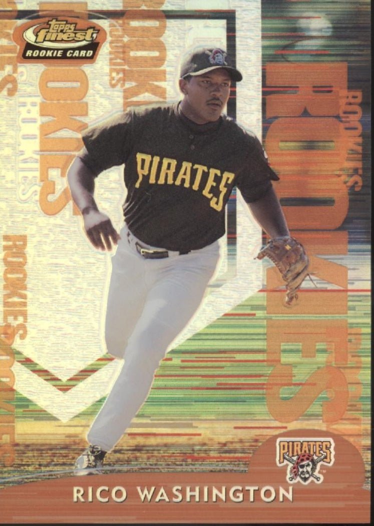 Rico Washington 2000 Topps Finest Refractor RC 0235/1000 #265 - Collector Store LLC