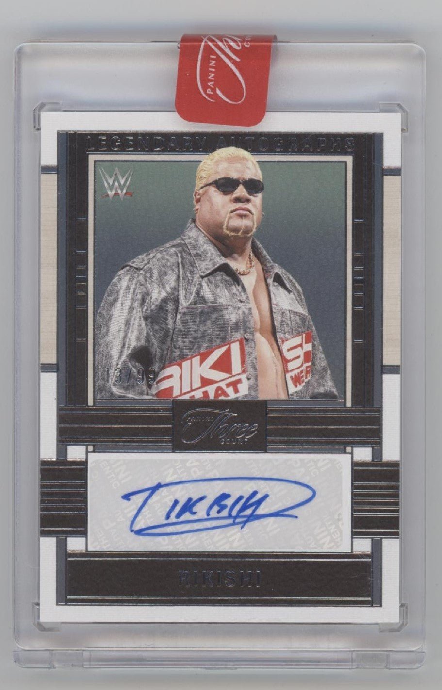 Rikishi 2024 Panini Three Count Legendary Auto 13/99 #LA - RKI - Collector Store LLC