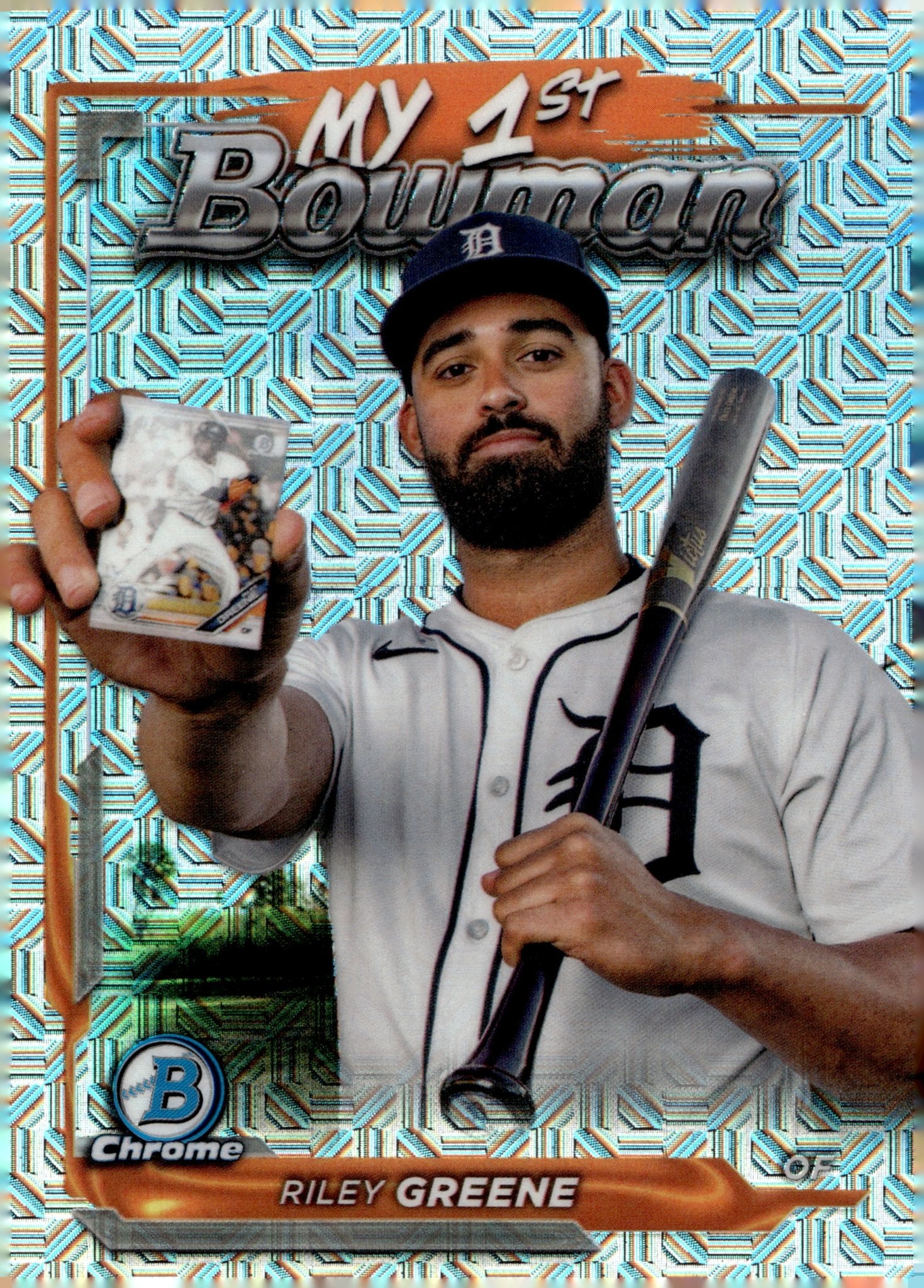Riley Greene 2024 Bowman Chrome My 1st Bowman Mojo Refractor #M1B - 20 #2 - Collector Store LLC