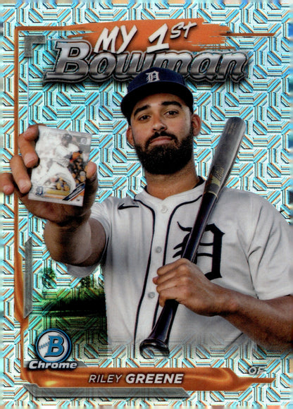 Riley Greene 2024 Bowman Chrome My 1st Bowman Mojo Refractor #M1B - 20 #2 - Collector Store LLC