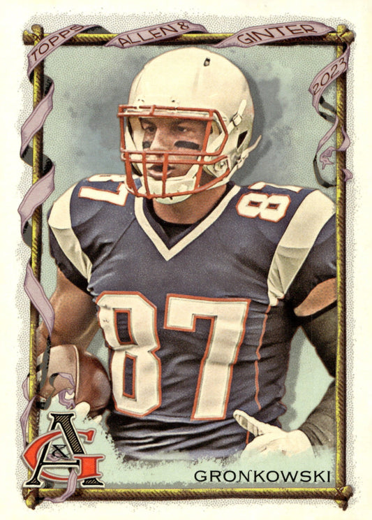 Rob Gronkowski 2023 Topps Composite Allen & Ginter #407 - Collector Store LLC