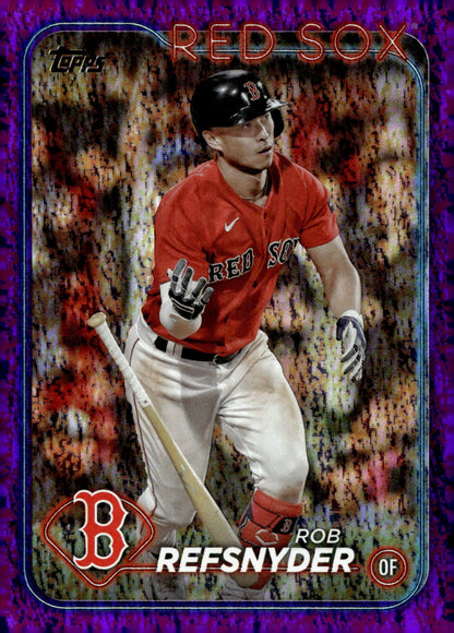 Rob Refsnyder 2024 Topps Series 2 Purple Foil 637/799 #415 - Collector Store LLC
