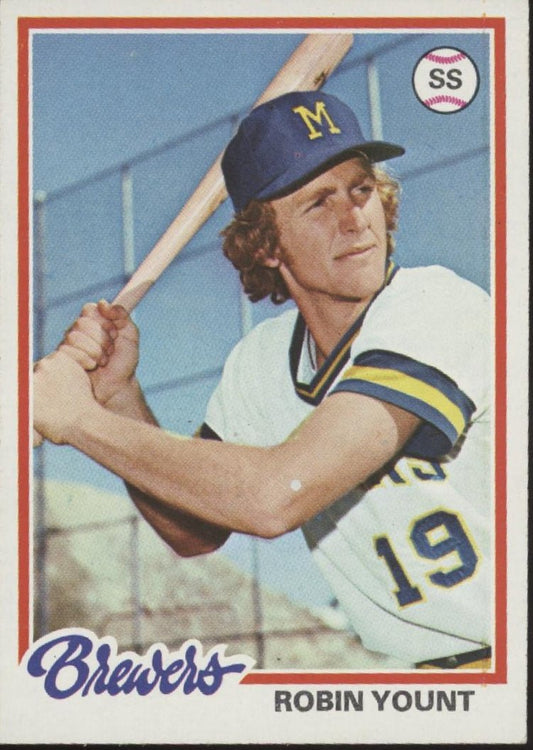 Robin Yount 1978 Topps #173 Milwaukee Brewers VG - EX #6 - Collector Store LLC