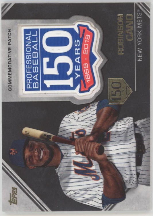 Robinson Cano 2019 Update Series 150th Anniversary Commemorative Patch 077/150 - Collector Store LLC