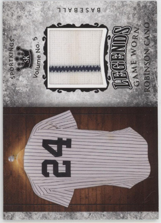 Robinson Cano 2023 Sport Kings Volume #5 Legends Swatch #LSM - 77 - Collector Store LLC