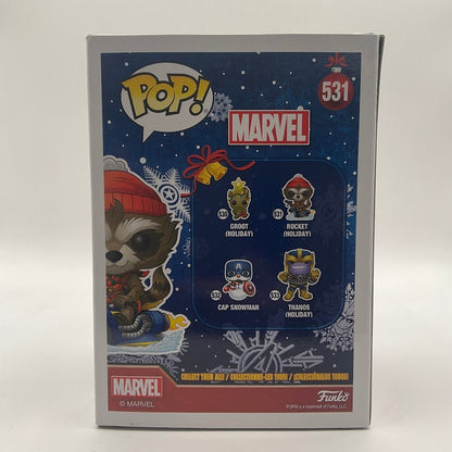 Rocket (Holiday) Funko Pop! Marvel #531 - Collector Store LLC