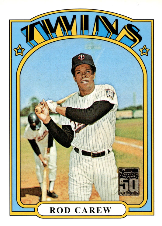 Rod Carew 2000 Topps Reprint 50 Years #695 - Collector Store LLC