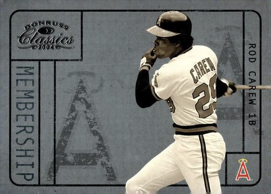 Rod Carew 2004 Donruss Classics Membership 0227/2499 #M - 13 - Collector Store LLC