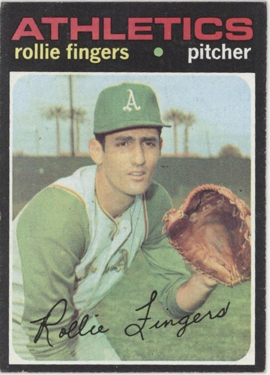 Rollie Fingers 1971 Topps #384 Oakland Athletics VG - EX - Collector Store LLC