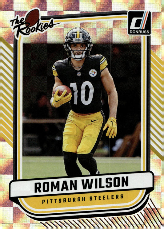 Roman Wilson 2024 Panini Donruss The Rookies RC #TR - 19 - Collector Store LLC