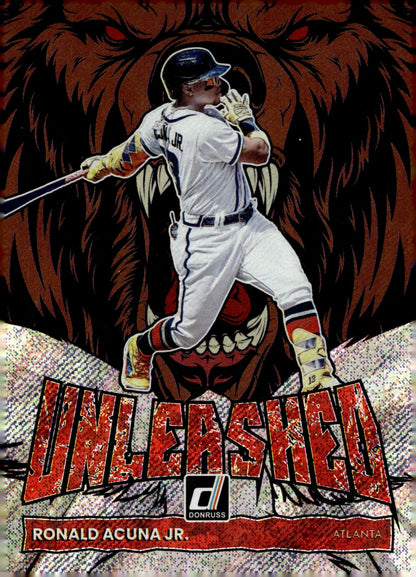 Ronald Acuna Jr. 2022 Panini Donruss Unleashed #UL - 5 - Collector Store LLC