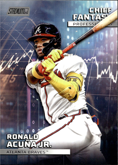 Ronald Acuna Jr. 2023 Topps Stadium Club Chief Fantasy #CFPRO - 6 - Collector Store LLC