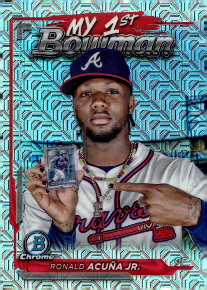 Ronald Acuna Jr. 2024 Bowman Chrome My 1st Bowman #M1B - 8 #2 - Collector Store LLC