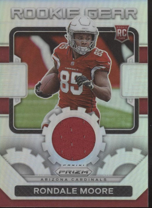 Rondale Moore 2021 Panini Prizm Rookie Gear Prizm Swatch RC #RG - 17 - Collector Store LLC