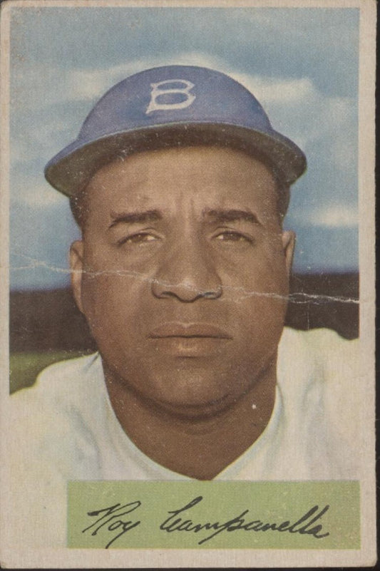 Roy Campanella 1954 Bowman #90 Brooklyn Dodgers PR - Collector Store LLC