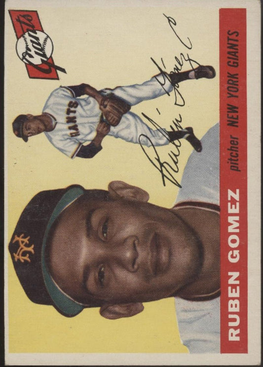 Ruben Gomez 1955 Topps #71 New York Giants VG - Collector Store LLC