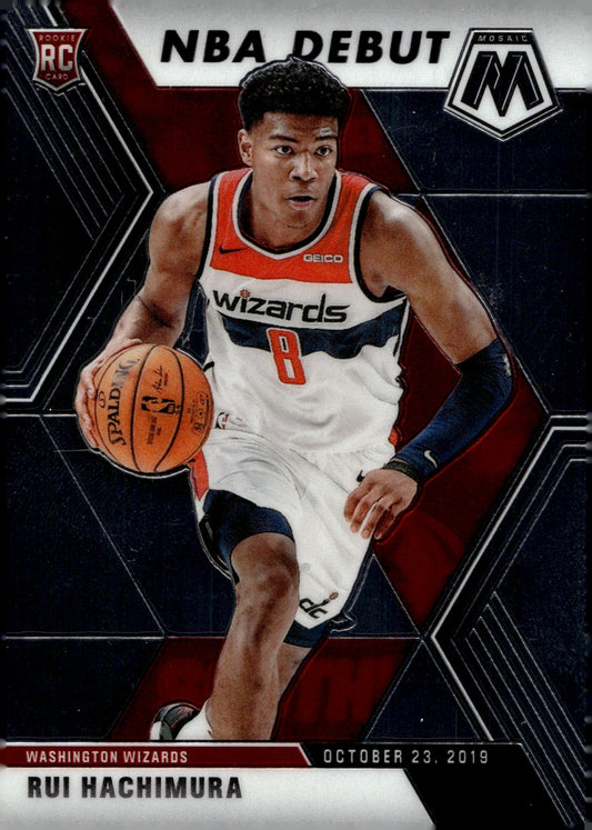 Rui Hachimura 2019 - 20 Panini Mosaic NBA Debut RC #275 #1 - Collector Store LLC