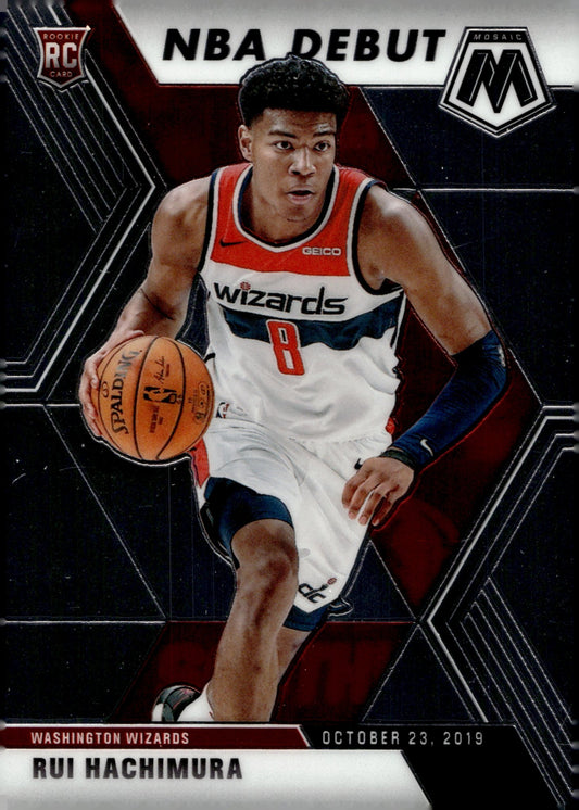 Rui Hachimura 2019 - 20 Panini Mosaic NBA Debut RC #275 #2 - Collector Store LLC