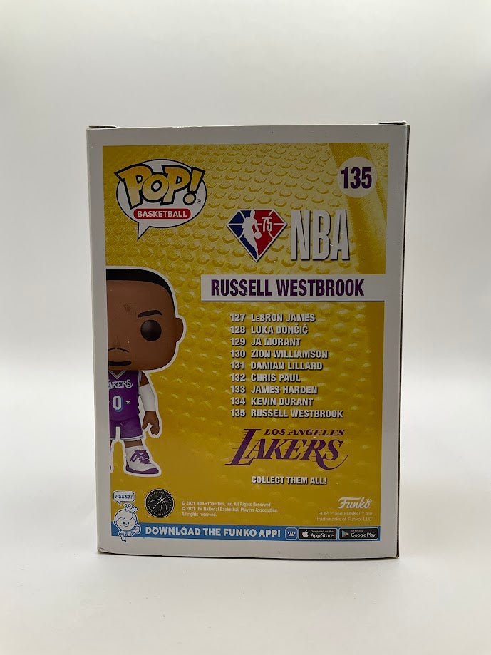 Russell Westbrook Funko Pop! Los Angeles Lakers #135 - Collector Store LLC