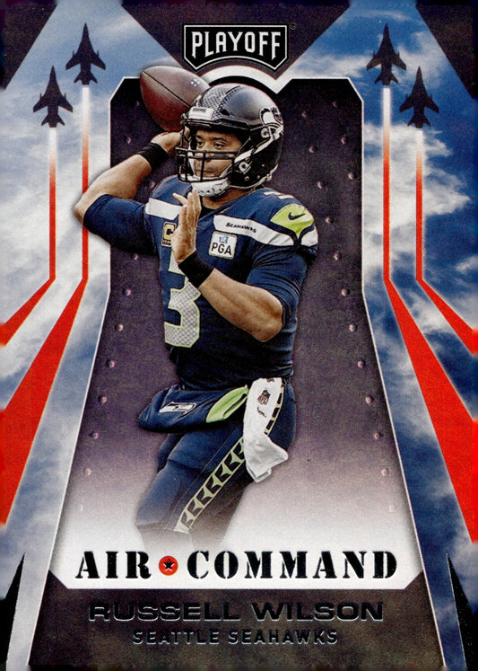 Russell Wilson 2019 Panini Playoff Air Command #11 - Collector Store LLC