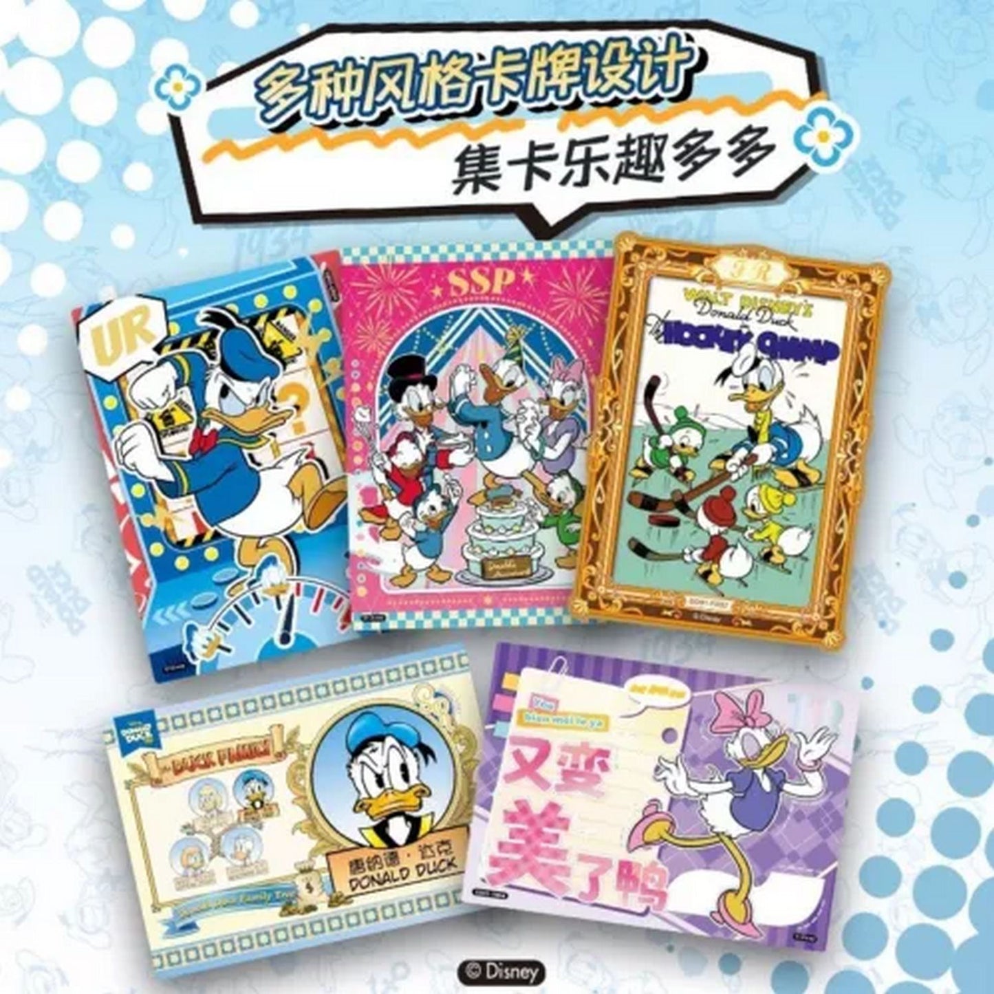 Card.Fun 2025 Donald Duck 90th Anniversary Hobby Booster Box