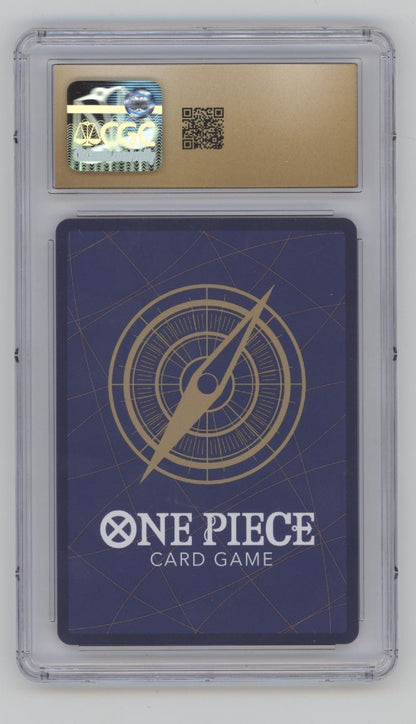 Sabo One Piece Card Game Kingdoms of Intrigue Super Rare Alt Art #083 CGC 10 - Collector Store LLC