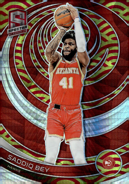 Saddiq Bey 2022 - 23 Panini Spectra Supernova Prizm 29/75 #35 - Collector Store LLC
