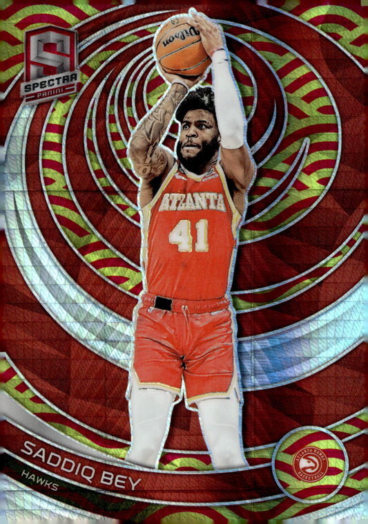 Saddiq Bey 2022 - 23 Panini Spectra Supernova Prizm 29/75 #35 - Collector Store LLC