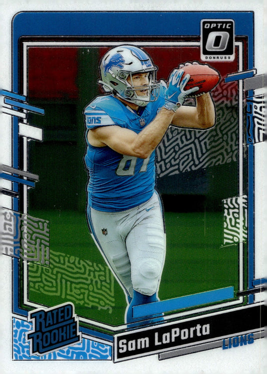 Sam LaPorta 2023 Panini Donruss Optic Rated Rookie RC #237 #2 - Collector Store LLC