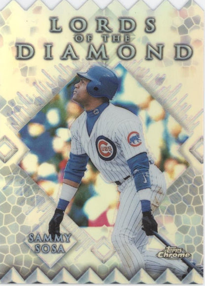 Sammy Sosa 1999 Topps Chrome Lords of Diamond Die - Cut Refractor #LD3 - Collector Store LLC