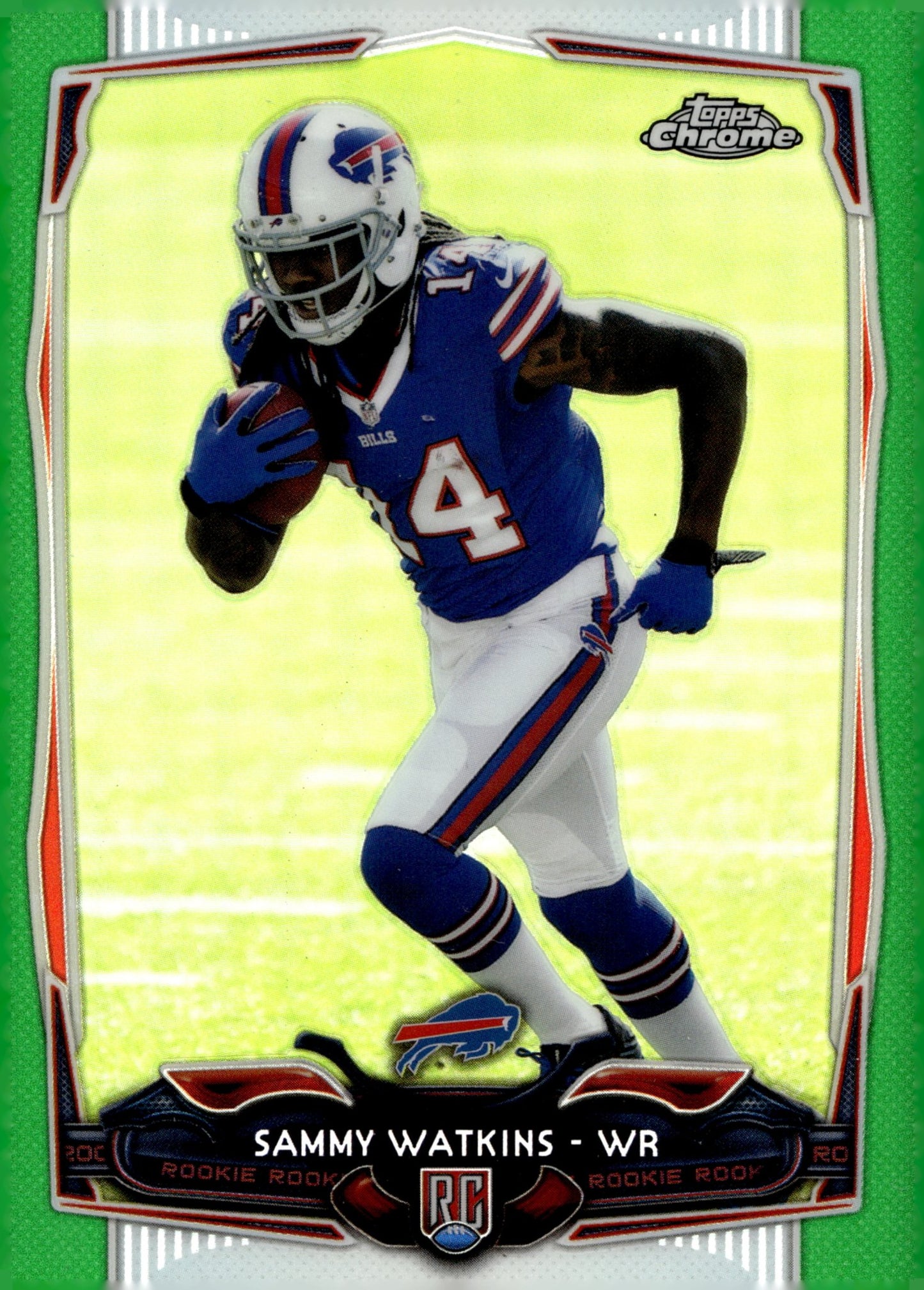 Sammy Watkins 2014 Topps Chrome Green Refractor #138 - Collector Store LLC