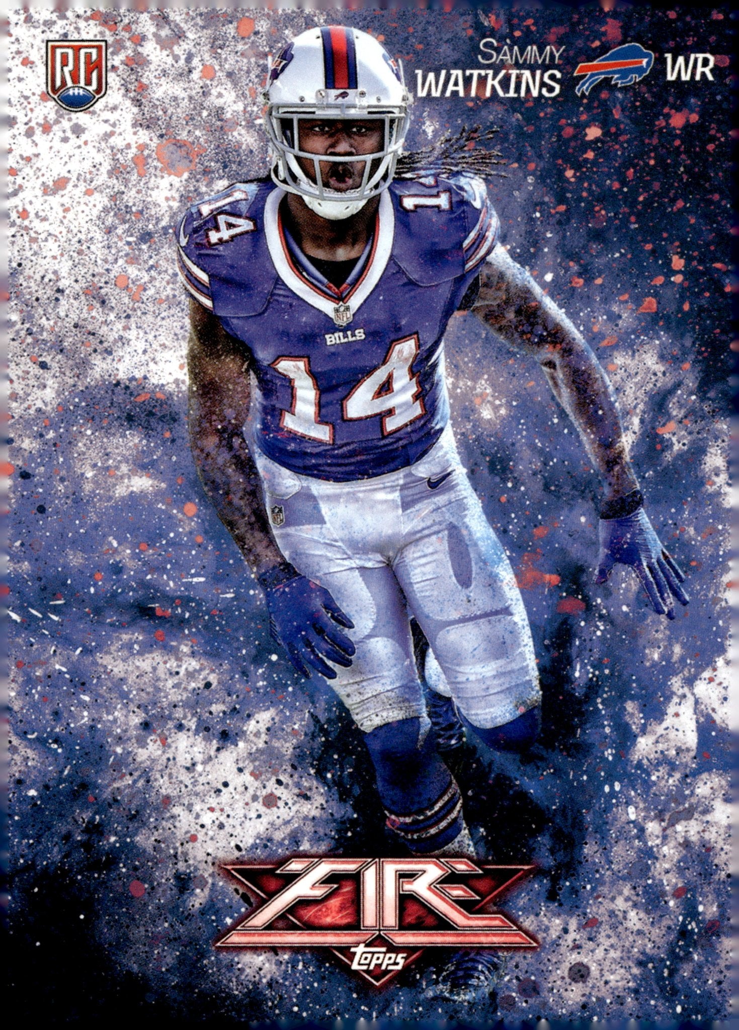 Sammy Watkins 2014 Topps Fire RC #124 - Collector Store LLC