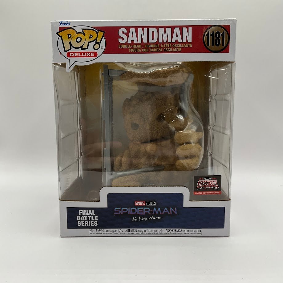 Sandman Funko Pop! Spider - Man No Way Home #1181 2023 Target Con - Collector Store LLC