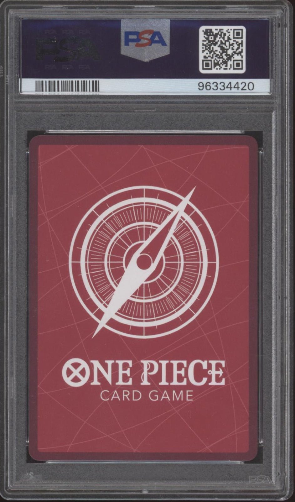 Sanji One Piece Card Game Paramount War Alternate Art 026 PSA 10 - Collector Store LLC