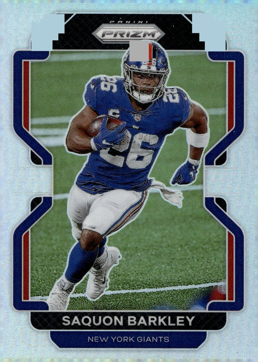 Saquon Barkley 2021 Panini Prizm Silver Prizm #232 - Collector Store LLC