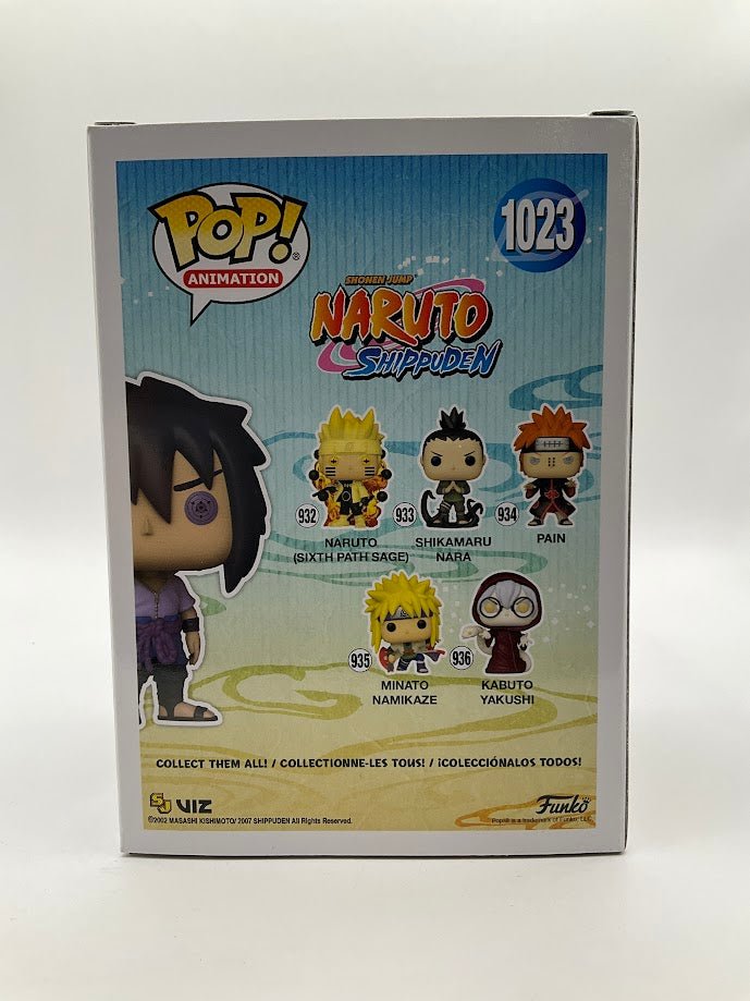 Sasuke (Rinnegan) Funko Pop! Naruto Shippuden #1023 AAA Anime Exclusive - Collector Store LLC