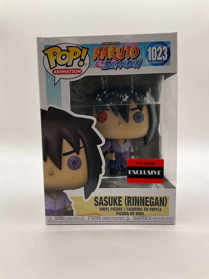 Sasuke (Rinnegan) Funko Pop! Naruto Shippuden #1023 AAA Anime Exclusive - Collector Store LLC