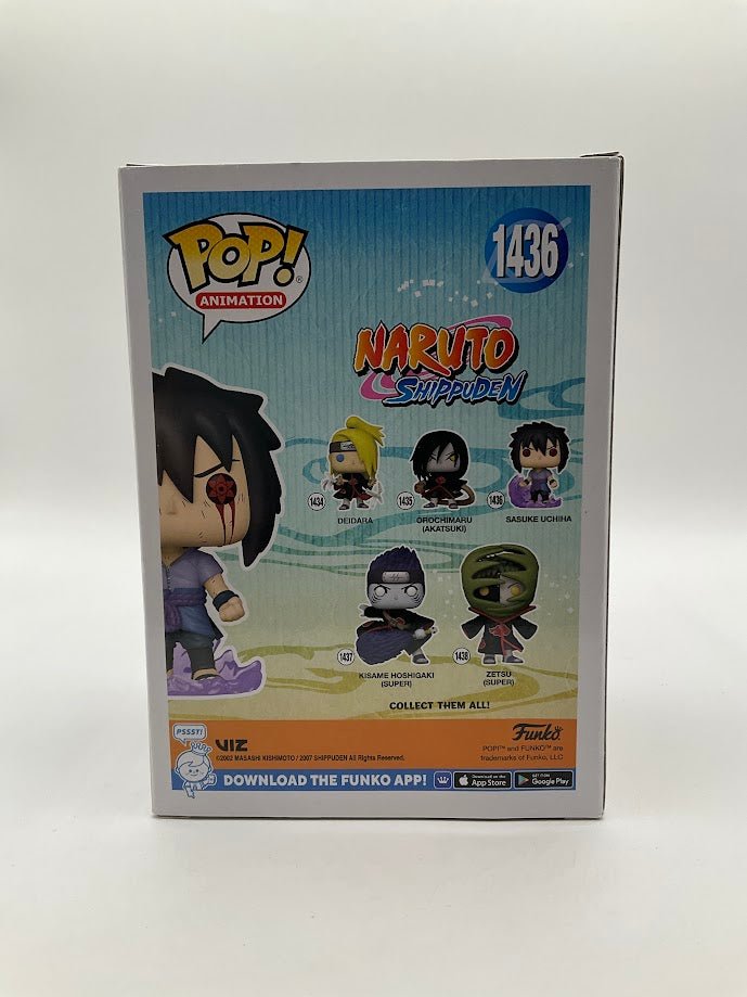 Sasuke Uchiha Funko Pop! Naruto Shippuden #1436 GITD Funko Exclusive - Collector Store LLC