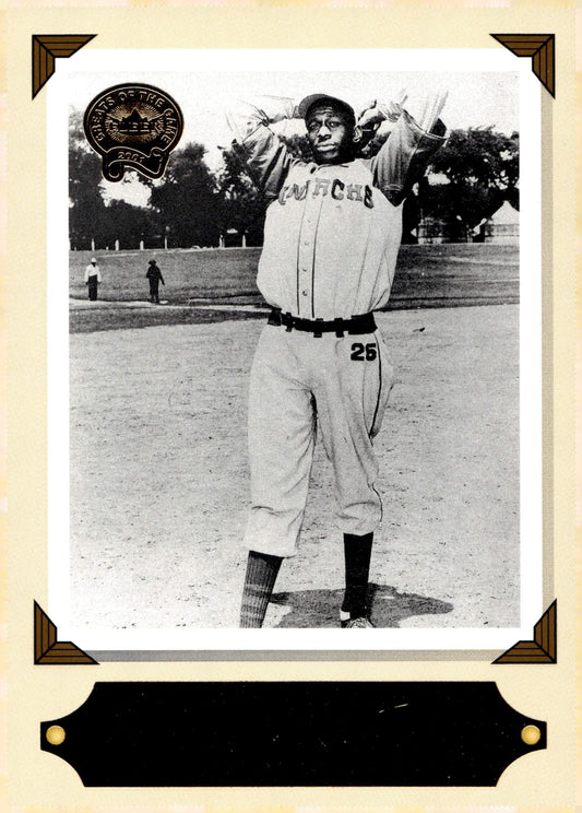 Satchel Paige 2001 Fleer Greats of the Game Retrospection Collection #8 - Collector Store LLC