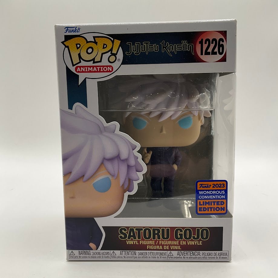 Satoru Gojo Funko Pop! Jujutsu Kaisen 1226 2023 Wondrous Convention - Collector Store LLC