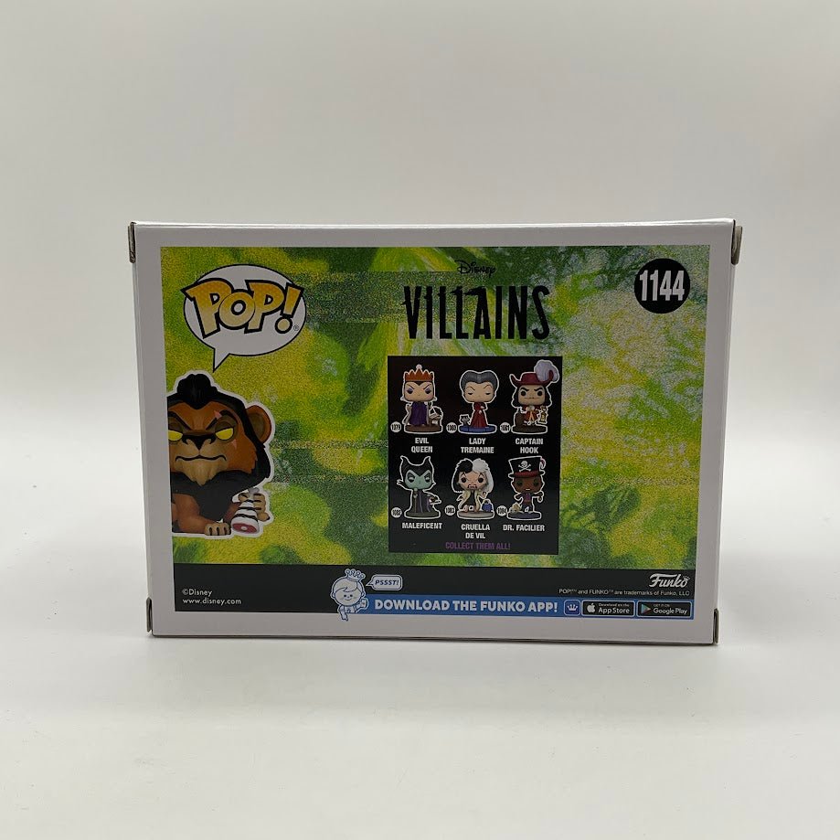 Scar Funko Pop! Disney Villains #1144 Funko Specialty Series - Collector Store LLC