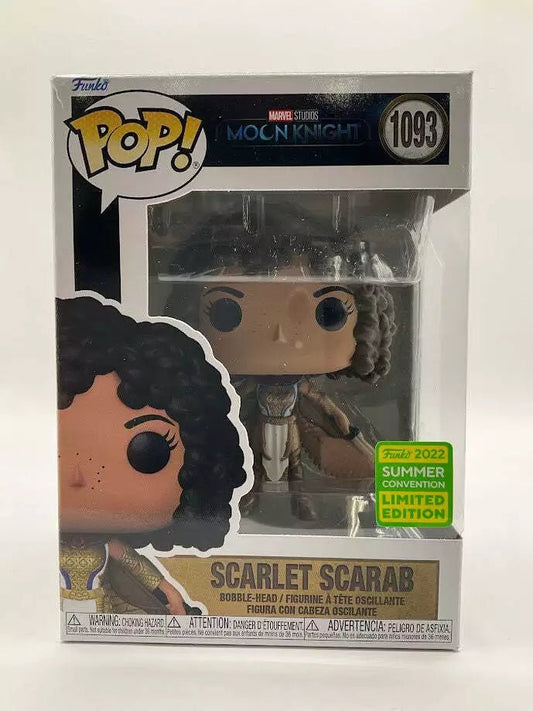 Scarlet Scarab Funko Pop! Moon Knight #1093 2022 Summer Convention - Collector Store LLC