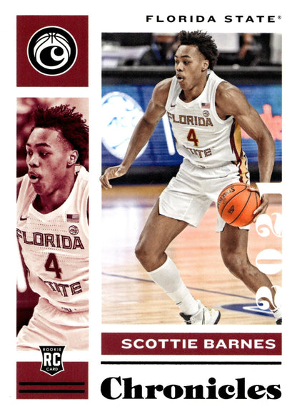 Scottie Barnes 2021 Panini Chronicles Draft Picks RC #7 - Collector Store LLC