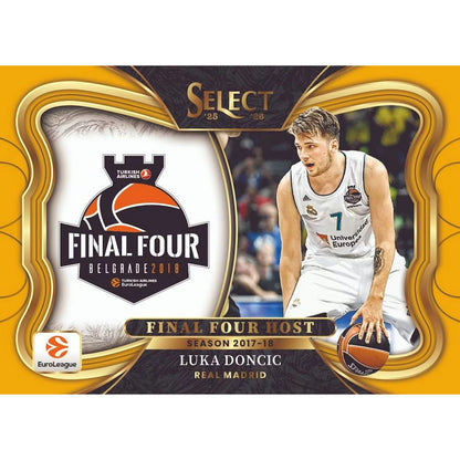 2025-26 Panini Select Euroleague Basketball Hobby Box