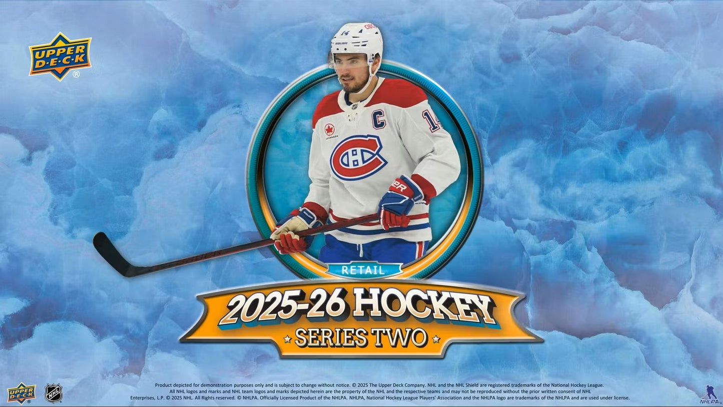2025-26 Upper Deck Series 2 Hockey Blaster Box