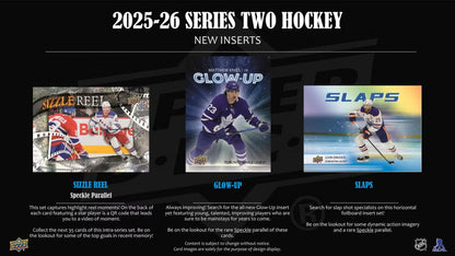 2025-26 Upper Deck Series 2 Hockey Blaster Box